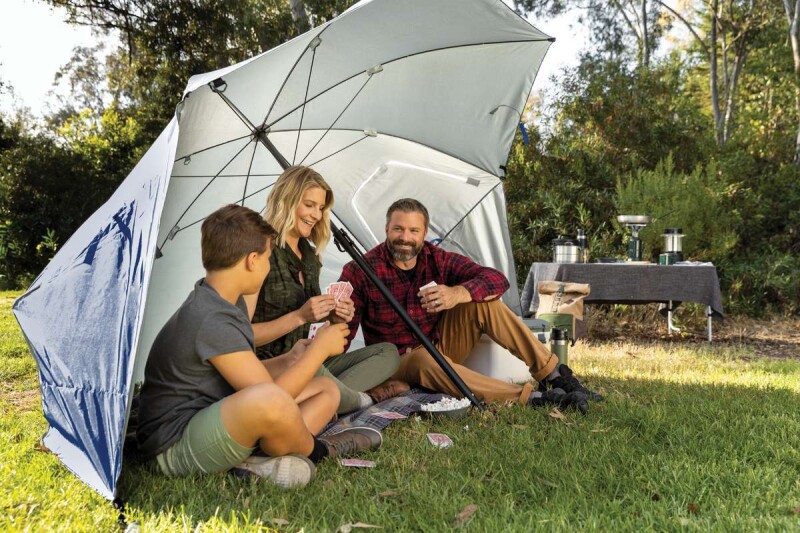 Beach umbrella SPORT-BRELLA Premiere Blue