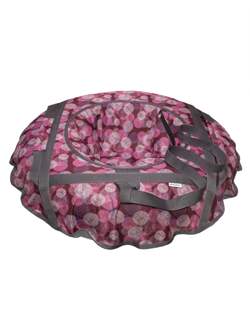 Pripučiamos rogutės-tubingas (Vatruška) “Bubbles” 95 cm, rožinis