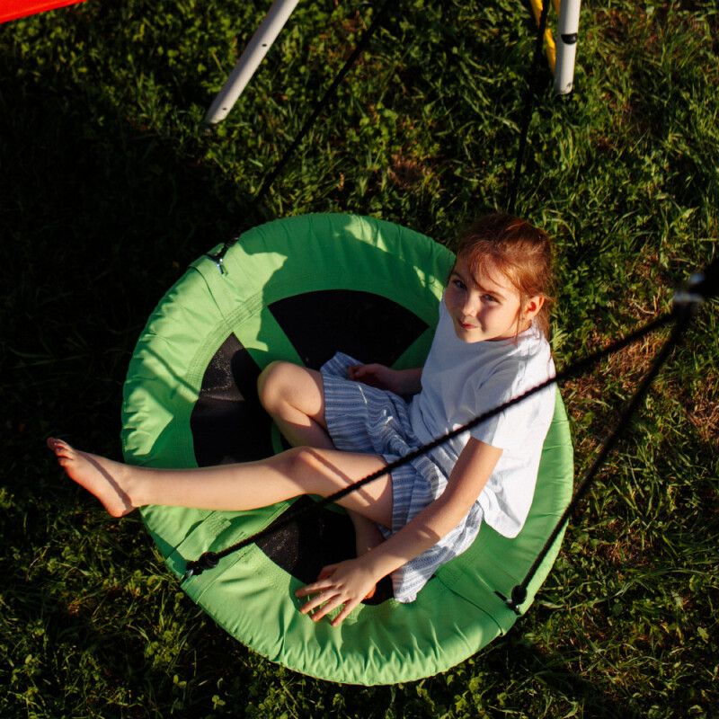 Āra sporta komplekss, bērnu rotaļu laukums ROMANA HERO-3, varavīksne