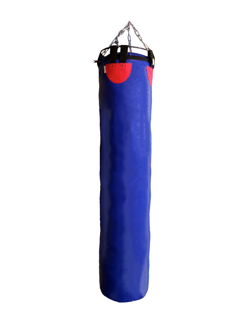 Boxing bag SANRO 150/33 cm, 50 кг blue