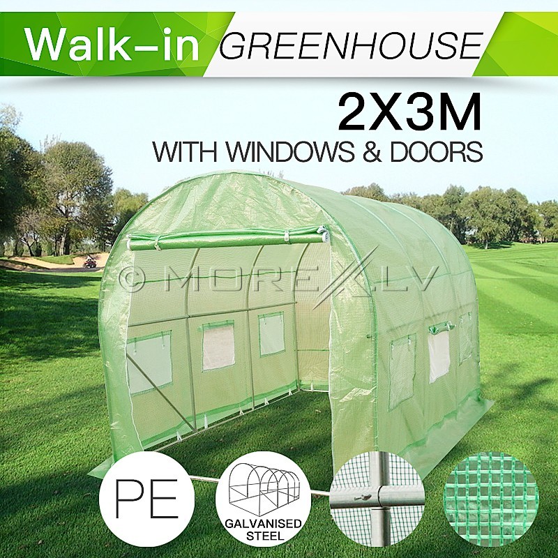 Arch Plastic Film Greenhouse 6m² (2х3m)