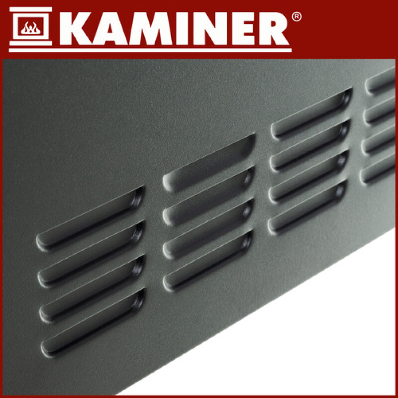 Electric glass Heater 2300W / 2500W with timer, black