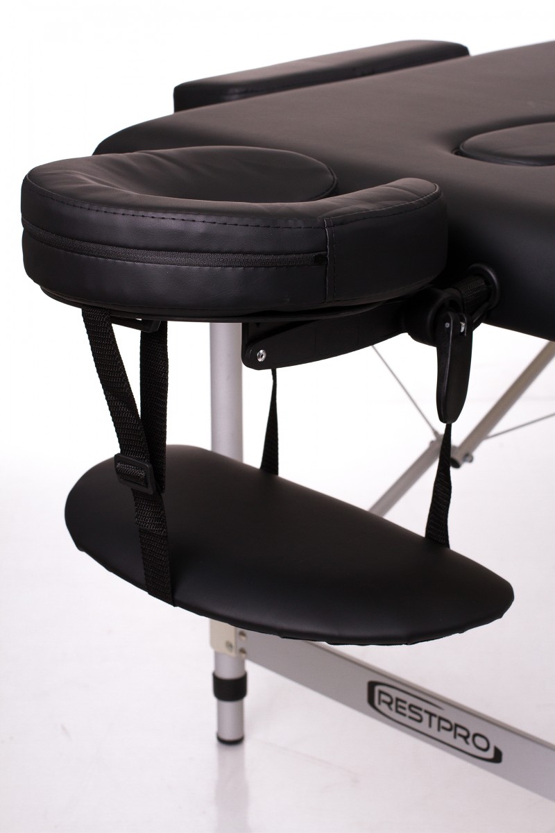 Massage Table + Massage Bolsters RESTPRO® ALU 3 Black