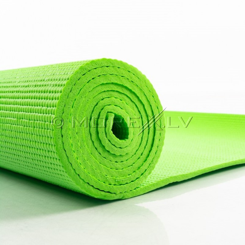 Yoga pilates exercise sport mat 173х61х0.5 сm green