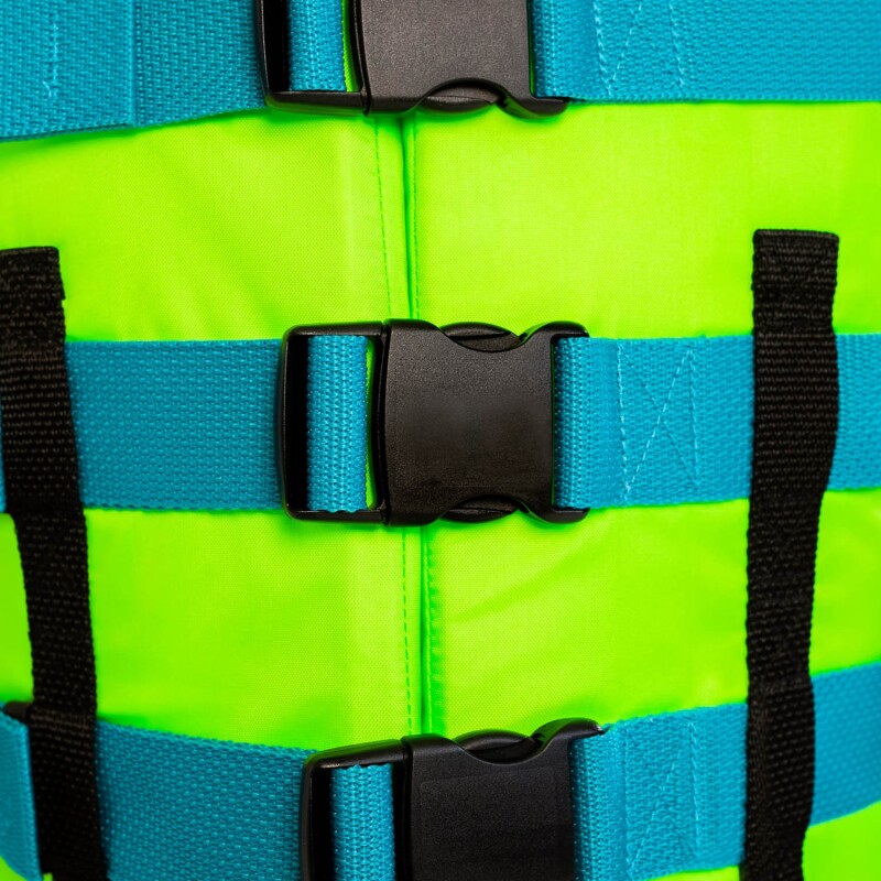 Vandens saugos liemenė vaikams Jobe Nylon Life Vest, žalios spalvas