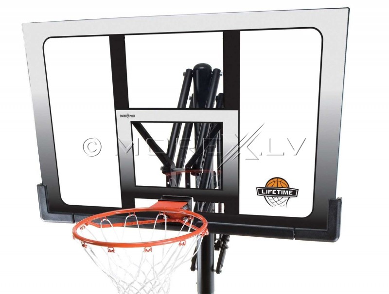 LIFETIME Basketball set 71286 (2.28 - 3.05m) (ar Power Lift!)