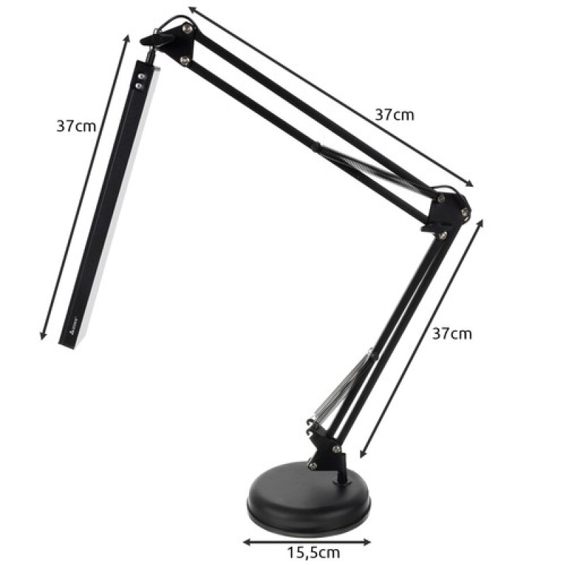 Desk lamp, black