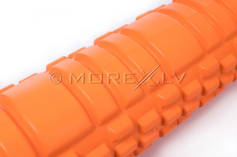 Massage Foam Roller Yoga Roller 14x62cm, oranž