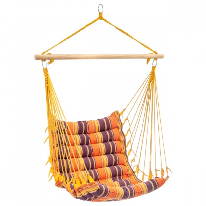 Hammock-garden swing 100x60 cm, rainbow