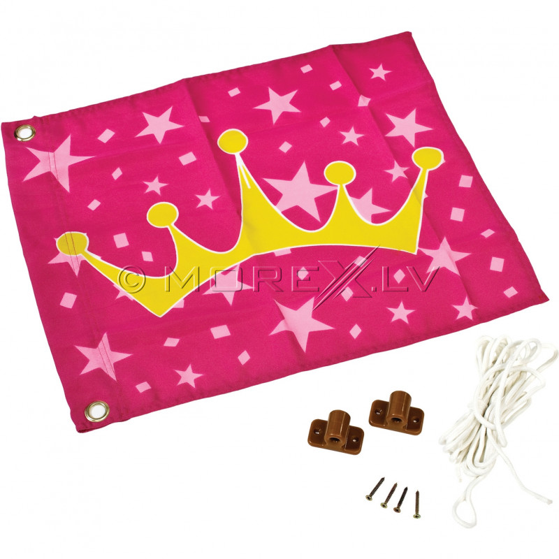 Bērnu karogs Princese (pacelšanas sistēma) KBT, 55x45 cm