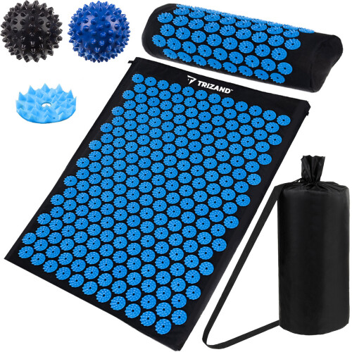 Acupuncture Acupressure Mat Trizand with pillow and balls