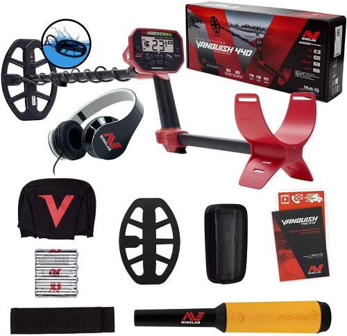 Металлодетектор Minelab Vanquish 440 + ПОДАРОК PRO-FIND 15