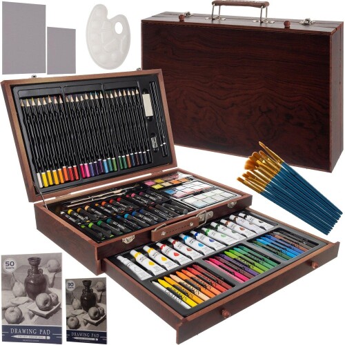 Artistic Painting Set 128 pcs + case