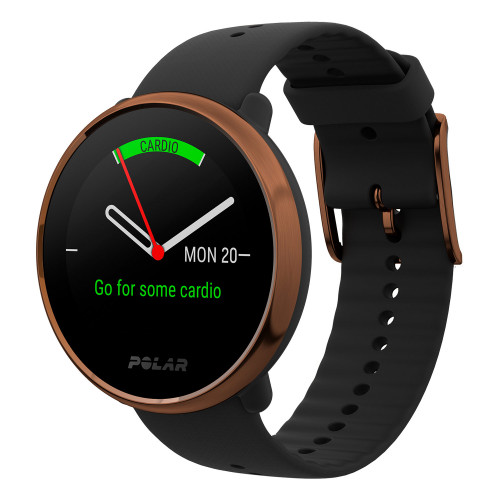 Sporta pulkstenis POLAR IGNITE BLACK-COPPER, M/L