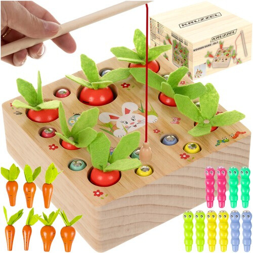 Children's wooden game