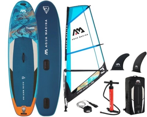 SUP dēlis ar buru Aqua Marina BLADE 3.0 m², 320x84x15 cm BT-22BL