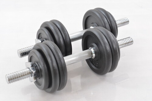 Metal Dumbell Set 2 x 15 kg