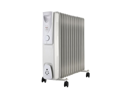 Eļļas radiators 3000W ar termostatu, 13 sekcijas