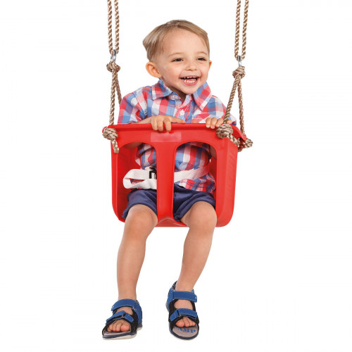 Toddler safety bar swing, 12-24 m, КВТ, red