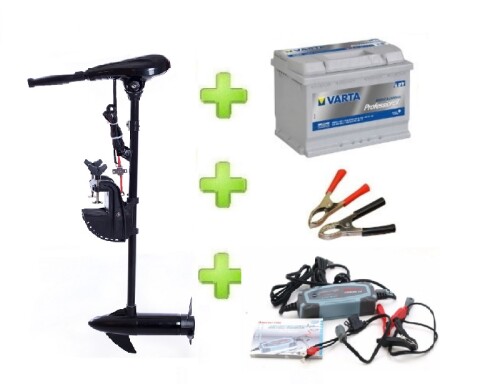 NERAUS NRS 62X + akumulators Varta 90Ah + lādētājs Benton Iceman 5.0 + spailes