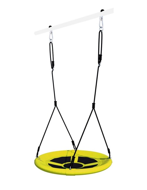 Šūpoles Stārķa ligzda, Ø 80 cm, dzeltens-melns