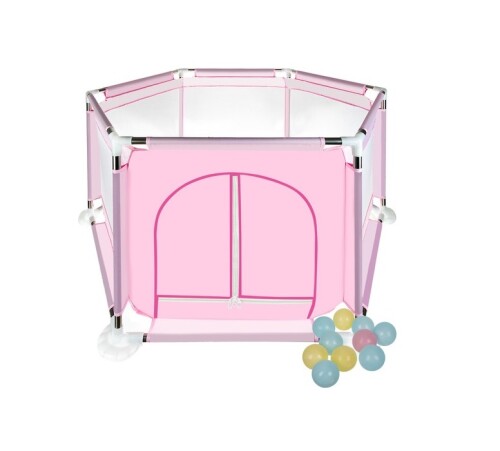 Playpen, textile 115x65 cm, light pink