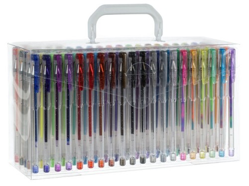 Gel pens - set of 140 pcs.