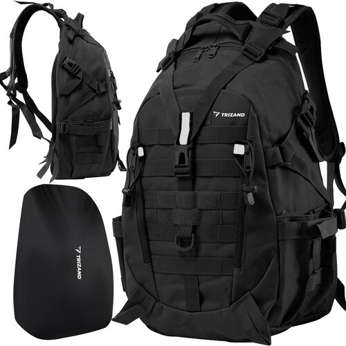 Military backpack 25L, black