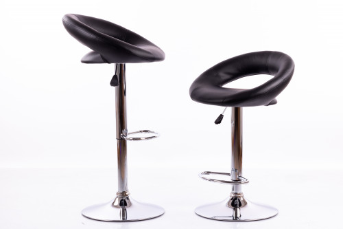 Bar chairs B02 black - 2 pcs.