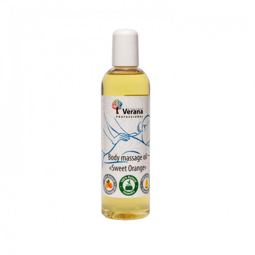 Body massage oil Verana Professional, Sweet orange 250ml