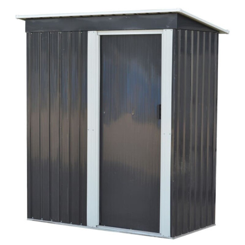 Металлический садовый хозблок (сарай),86x162x181 см