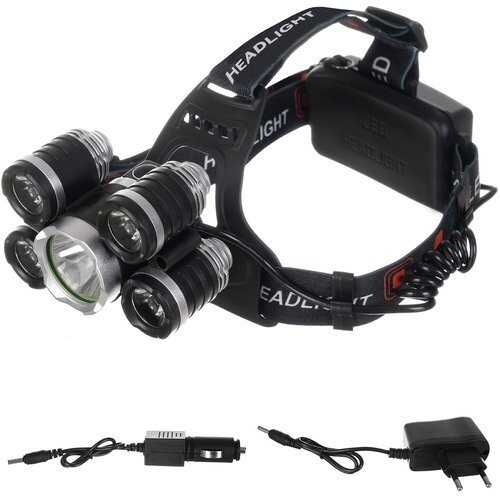 LED headlamp, 4 modes