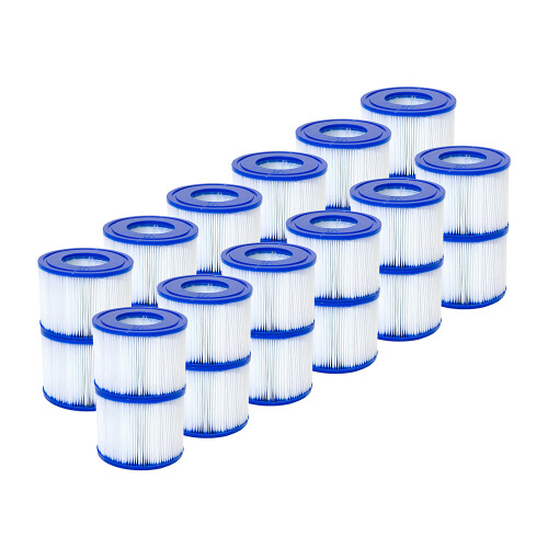 Set of 12 filters Bestway for Lay-Z-Spa Twin Pack Type IV pump 60311