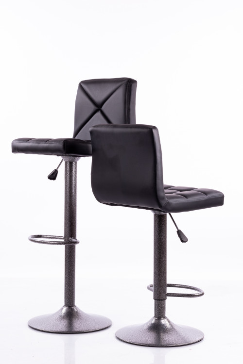 Черные барные стулья B06-1 - 2 шт.