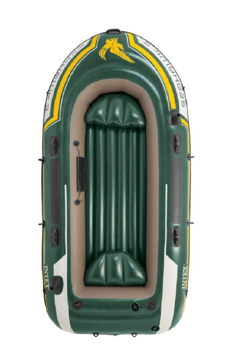 Надувная лодка Intex 68380 SEAHAWK 3 BOAT SET (295х137x43)