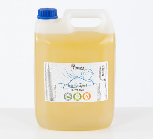 Body massage oil Verana Professional, Green tea 5 L