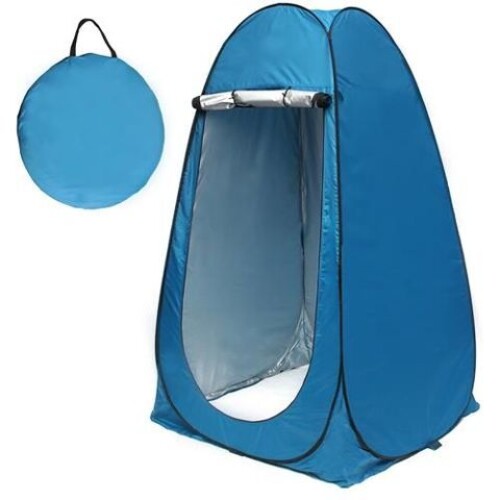 Pārvietojamā telts āra dušai, bez grīdas (dušas telts)