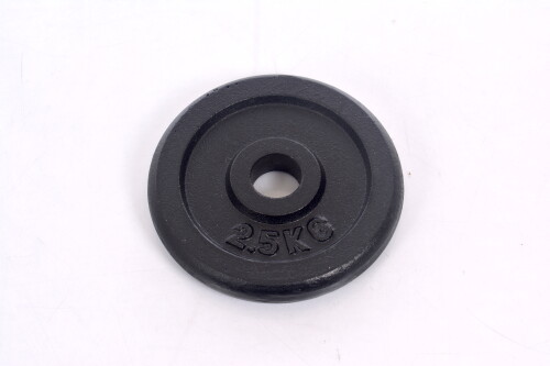 Steel weight disk for barbells and dumbbells (plate) 2,5kg (31,5mm)