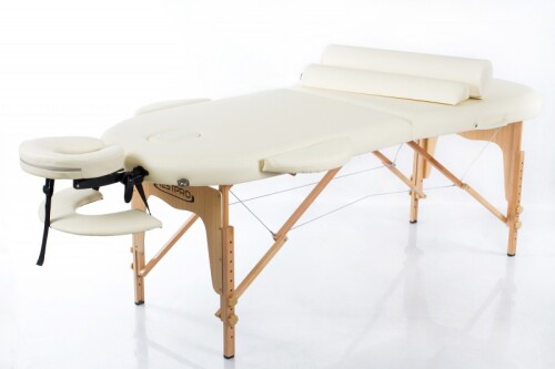 Massage Table + Massage Bolsters RESTPRO® Classic Oval 2 Cream