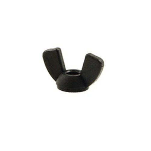 Minelab Nut 1/4-20 Unc Nylon Wing Black