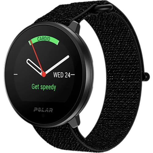 Sporta pulkstenis POLAR UNITE HOOK&LOOP BLACK, M-L