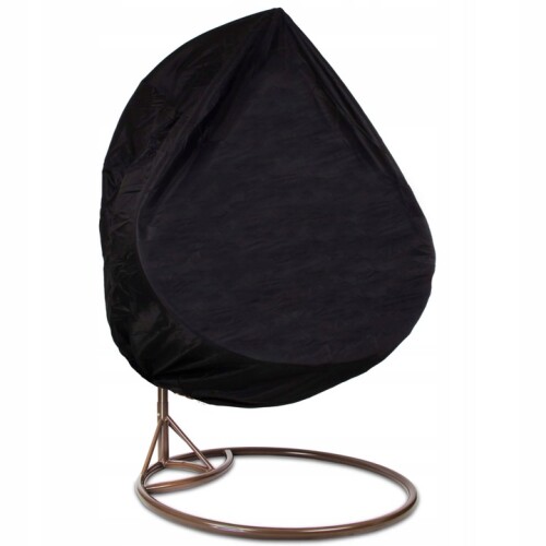 Чехол на подвесное кресло-качели Яйцо, водостойкий 230x200 см, черный
