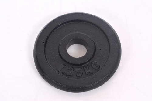 Steel weight disk for barbells and dumbbells (plate) 1,25kg (31,5mm)