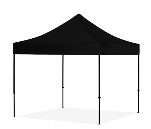 Pop Up Saliekamā nojume bez sienām 3x3 m, Melns X sērija, alumīnijs (tents, paviljons, telts)