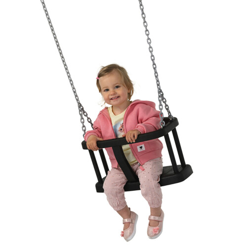 Rubber enclosed swing КВТ, chains 2,5 m