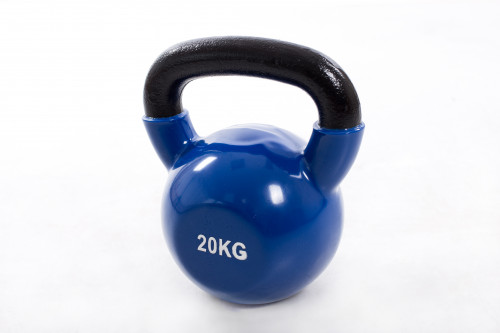 Metal Kettlebell With Vinyl Coating 20 kg