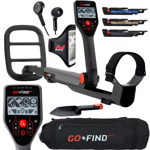 Metāla detektors Minelab GO-FIND 66 + DĀVANA SOMA