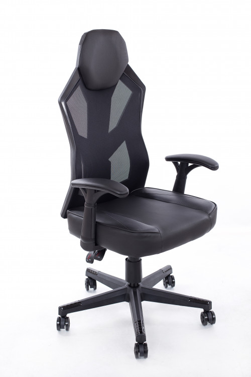 Gaming chair black-grey BM1002