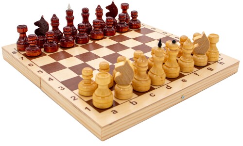 Wooden chess