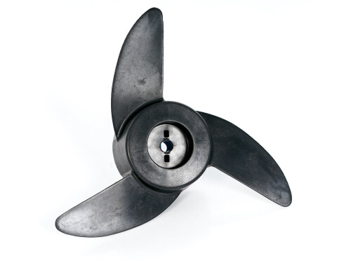 Three-bladed propeller from a boat electric motor NERAUS NRS x32-x46